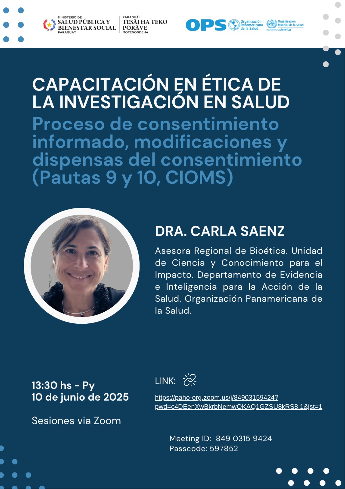 Capacitación Ética en la Salud 1