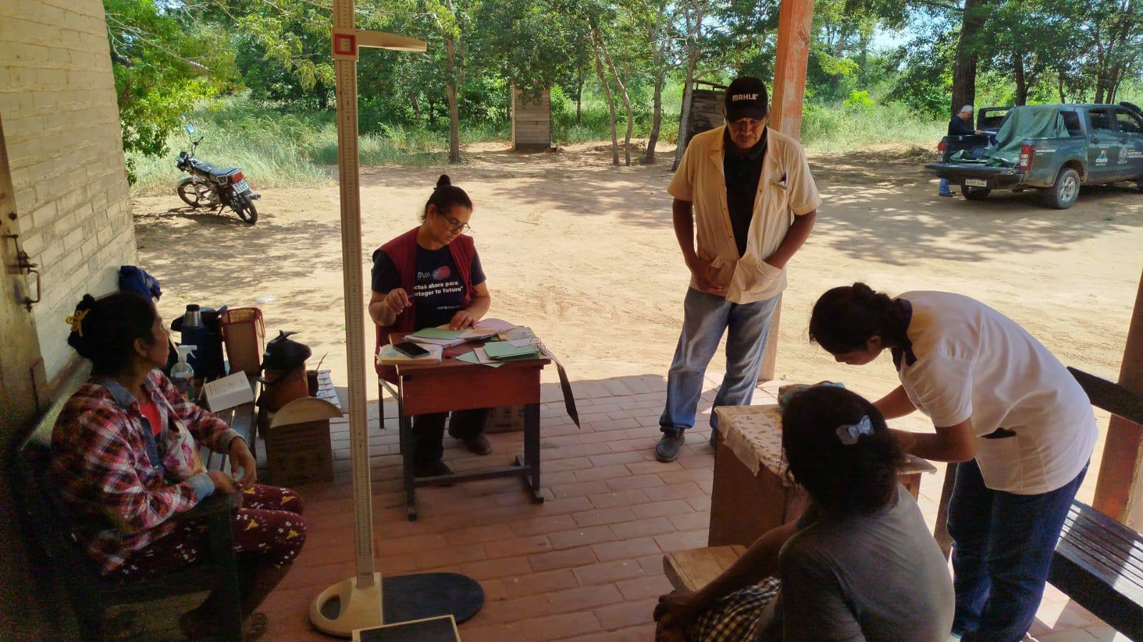 Presidente Hayes: más de 580 integrantes de ocho comunidades atendidos en jornada extramural