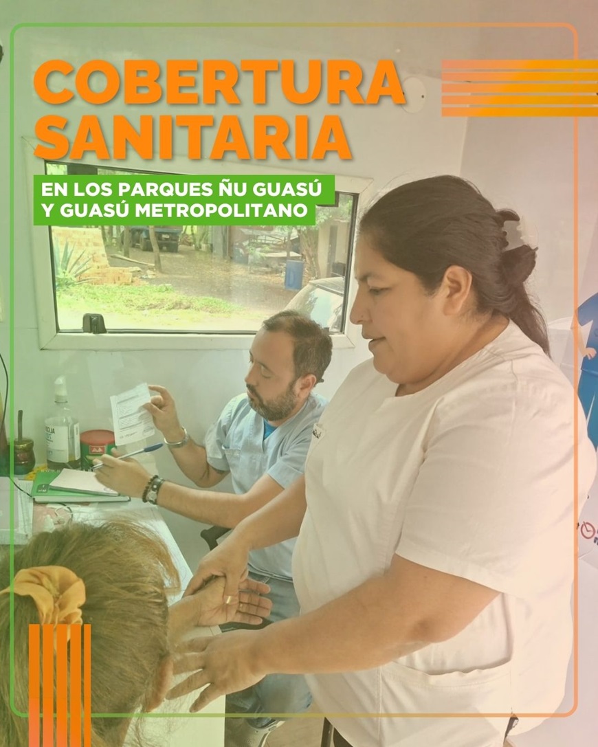 Cobertura de Salud en parques del área metropolitana culmina con más de 340 atenciones