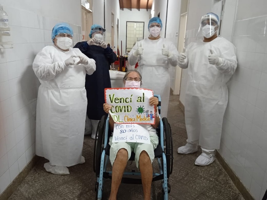 Ña Feli sigue recuperándose, una semana después de superar al COVID-19