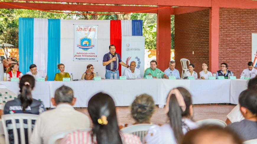 Instalan Mesas de Protección Social en distritos de Concepción