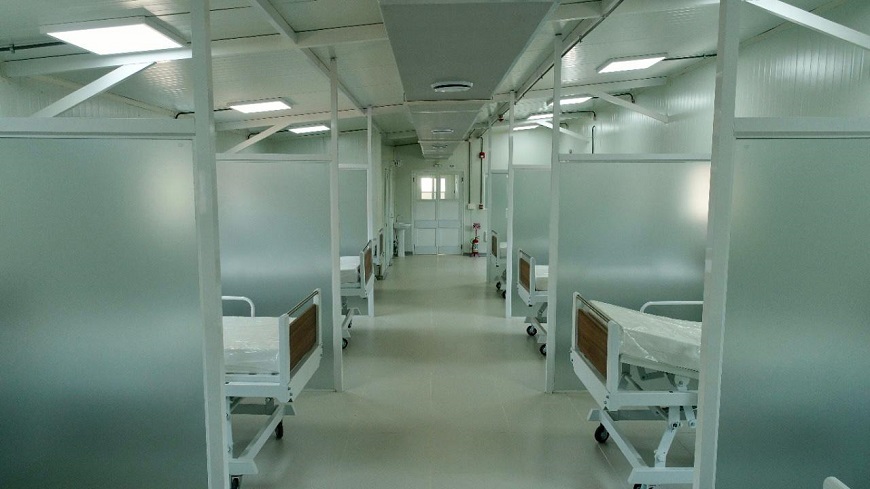 Pabellón de contingencia de Lambaré será inaugurado este miércoles