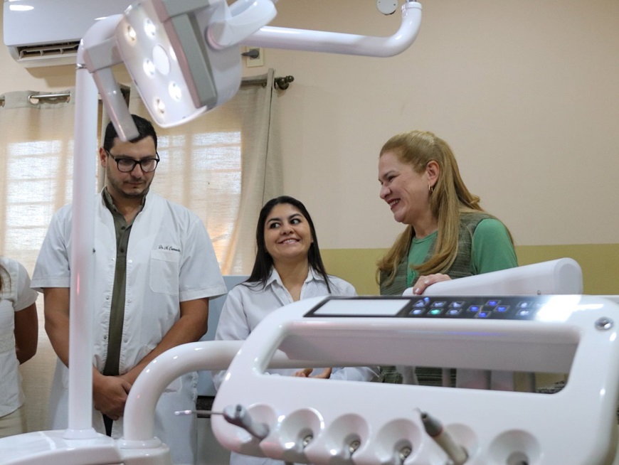 Salud habilita consultorio odontológico en USF de Filadelfia