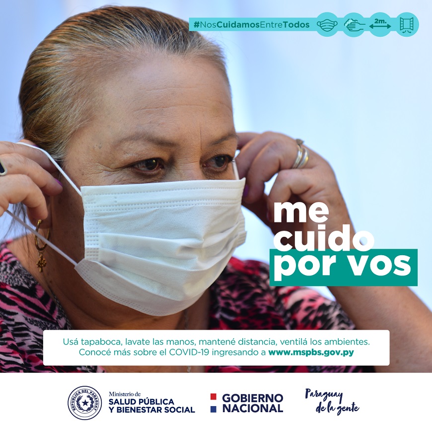 Seguí cuidándote, usa tapaboca