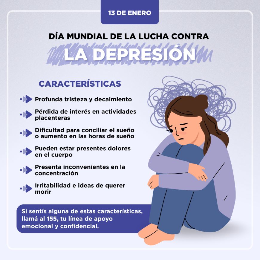 13 de enero &ndash; D&iacute;a Mundial de la Lucha contra la Depresi&oacute;n