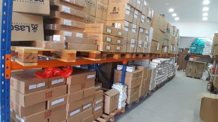 Parque Sanitario de Central recibió lote de medicamentos por más de G. 2.250 millones