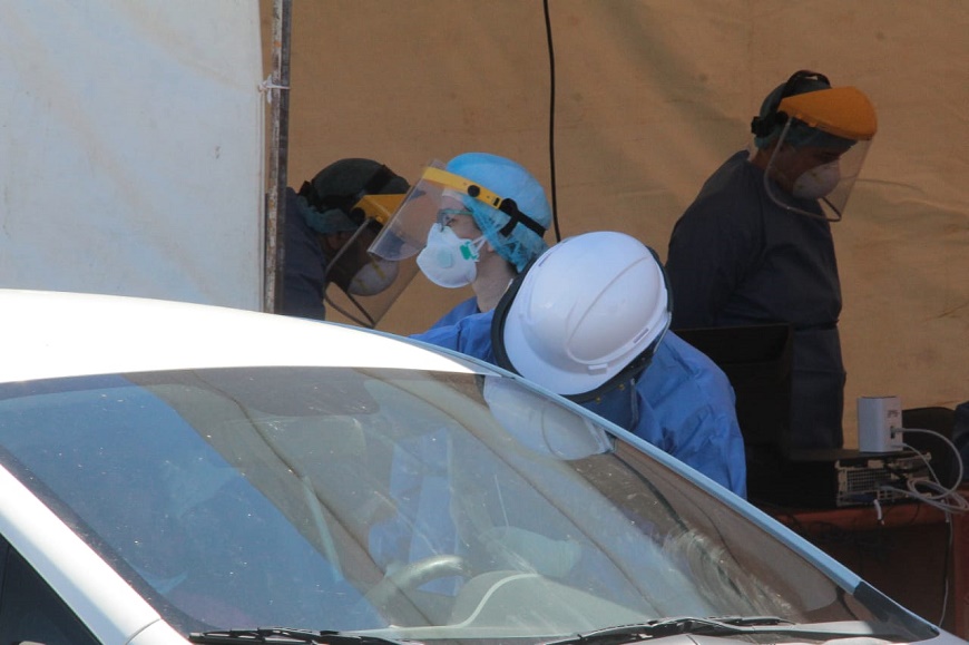 COVID-19 Toma de muestras exprés continúa en Costanera de Asunción -  Ministerio de Salud Publica y Bienestar Social