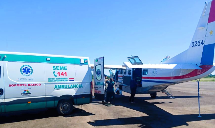 M&aacute;s de 120 evacuaciones aerom&eacute;dicas salvaron vidas durante el 2025