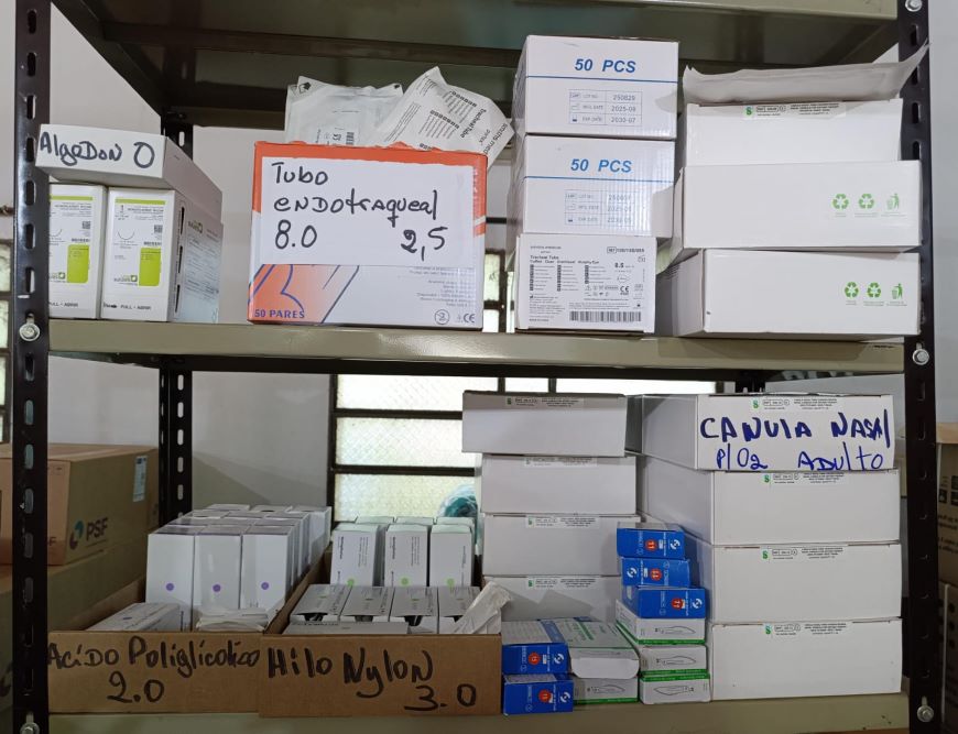 Concepción se fortalece con nueva entrega de insumos para los servicios