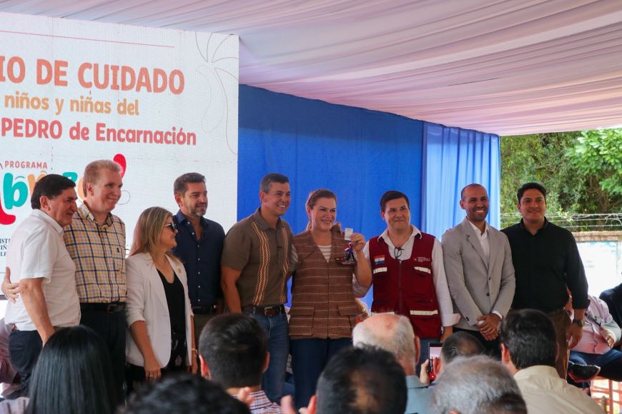 Gobierno inaugura Espacio de Cuidado para atención integral a más de 300 familias de Encarnación