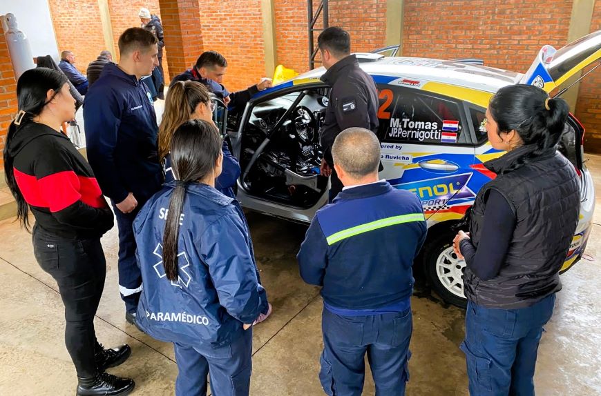 MSPBS impulsa entrenamiento especializado para la atención de emergencias durante el Rally del Paraguay
