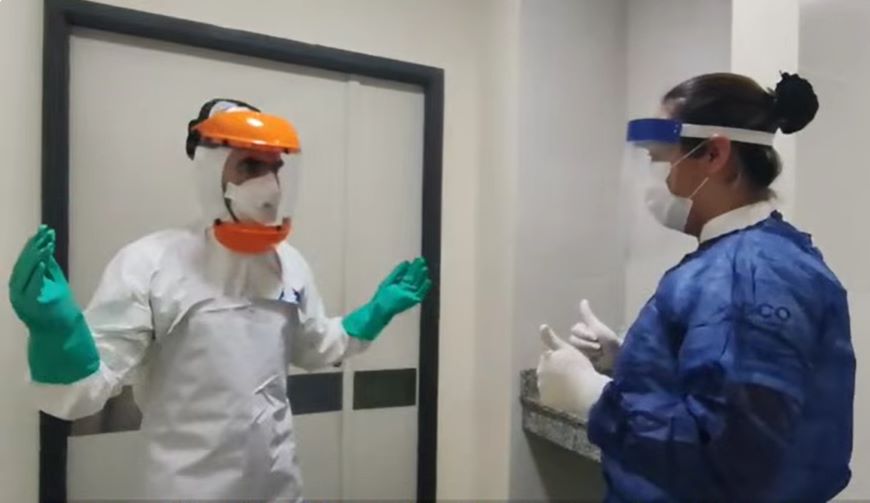 Salud Pública presenta instructivo de colocación y retiro seguro de equipo de protección individual (EPI)