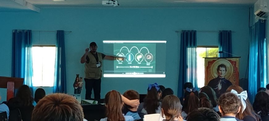 Escolares de Minga Guazú se vuelven parte del 