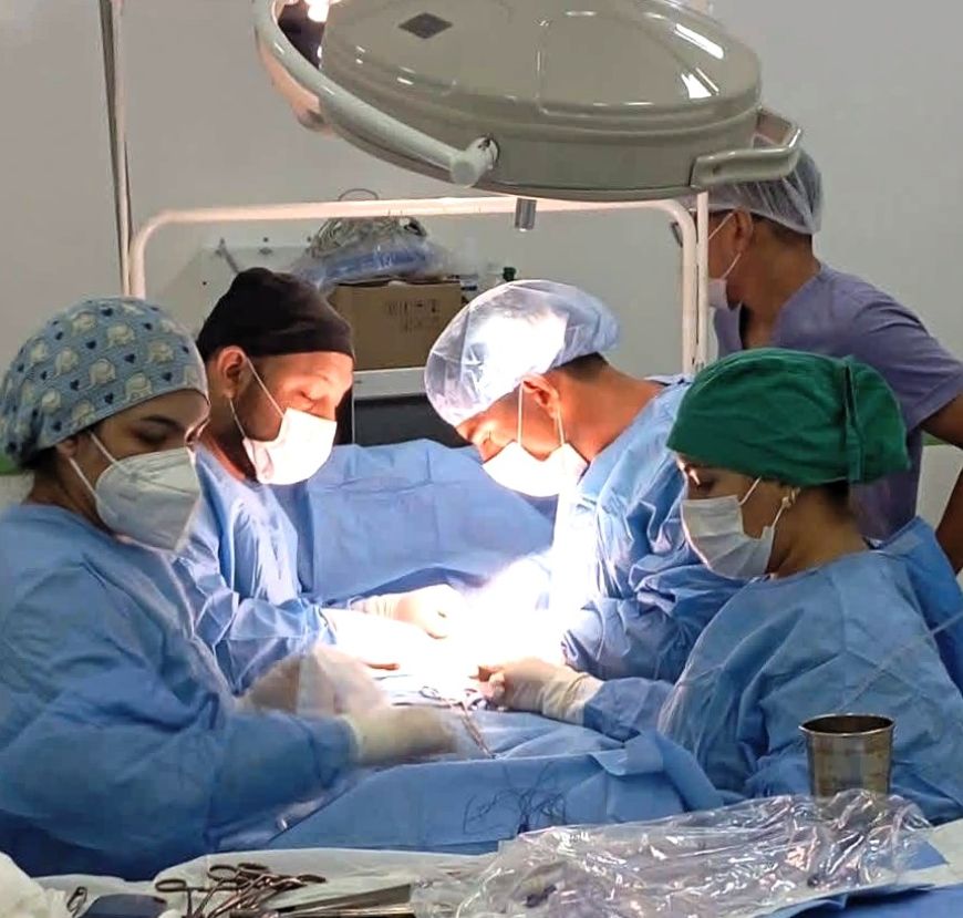 Jornadas simult&aacute;neas de cirug&iacute;as itinerantes benefician a diez pacientes en Itap&uacute;a