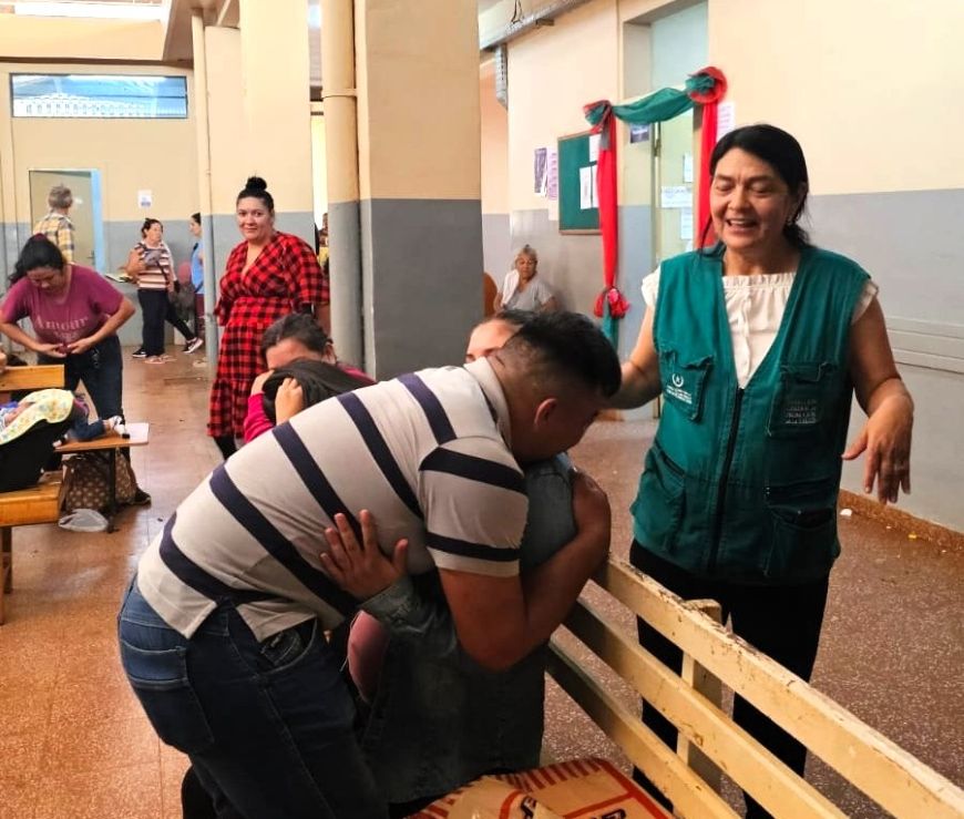 Taller de Familia Saludable con participación comunitaria en Hospital Distrital de Minga Guazú