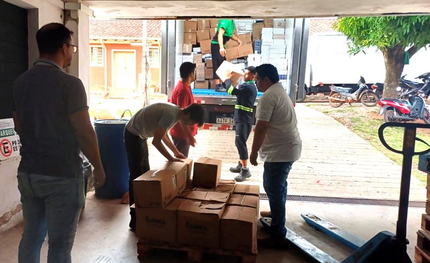 Misiones recibe medicamentos e insumos por m&aacute;s de G. 3.159 millones