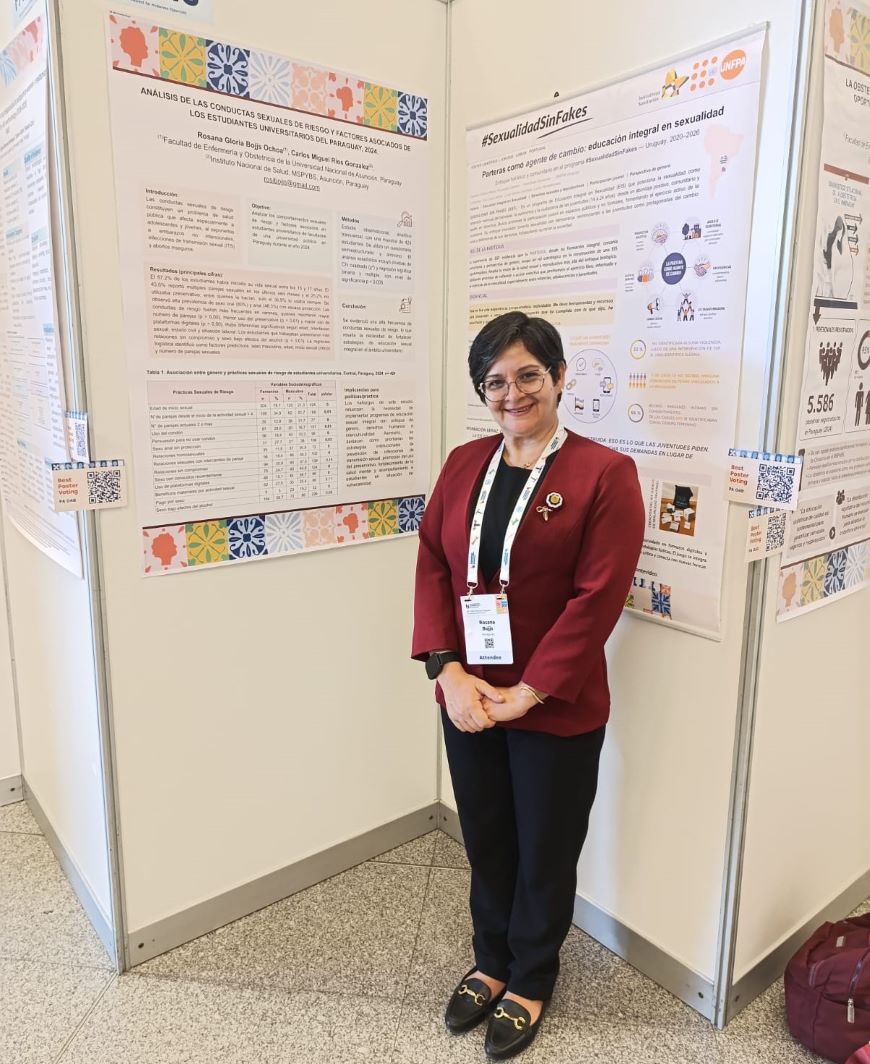 Egresada de Maestría en Salud Pública del INS presenta resultados de su tesis en congreso internacional