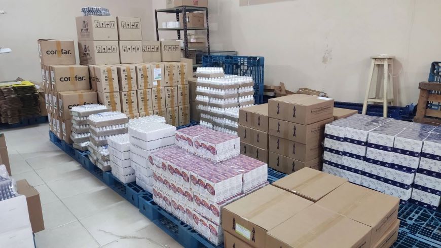 Parque Sanitario de Presidente Hayes se reabastece con insumos y medicamentos