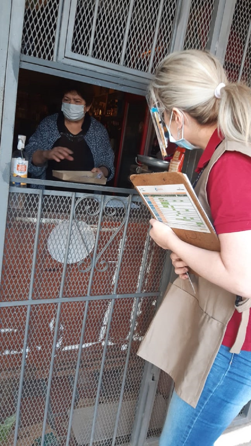 Monitorean cumplimiento de medidas sanitarias en Asunción