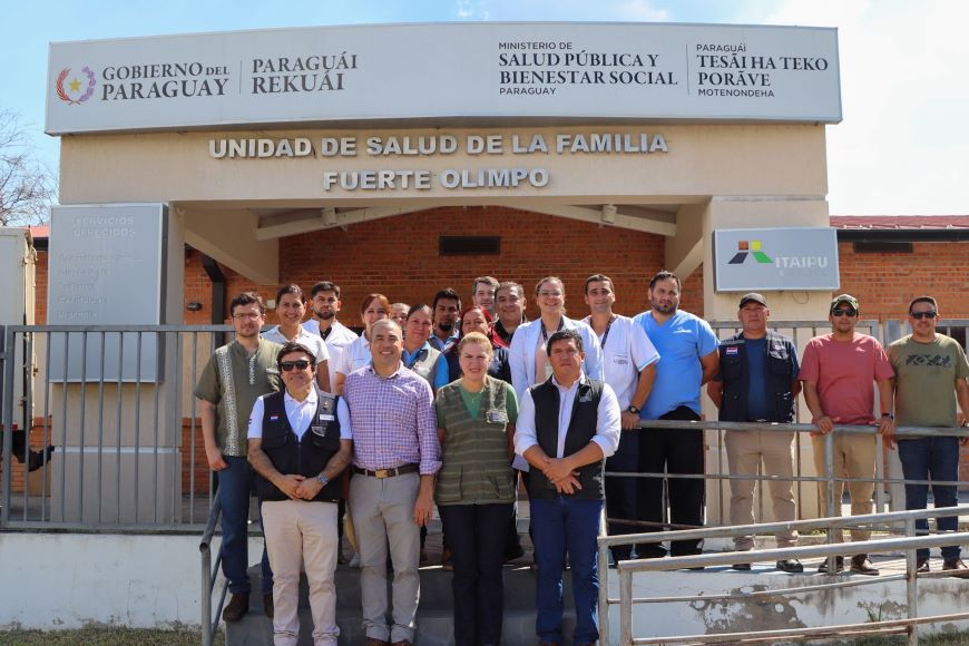 Autoridades sanitarias verifican servicios de Alto Paraguay