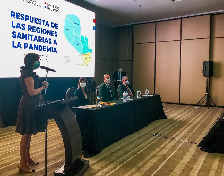 Gratitud, evaluación y desafíos a regiones sanitarias