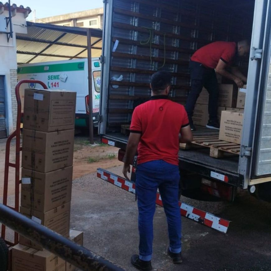 Cordillera recibe 12.000 kilos de leche fortificada del PANI