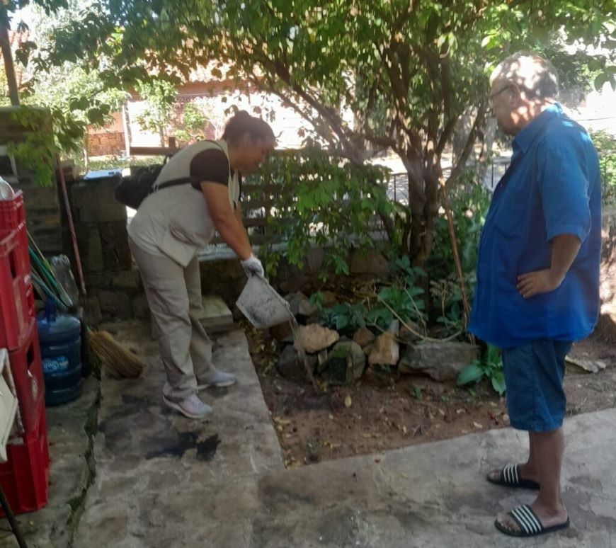 SENEPA desactiva m&aacute;s de 500 criaderos del Aedes aegypti en San Bernardino